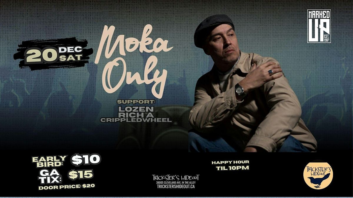 Trickster’s Hideout Presents: Moka Only with guests, 20 December | Event in Squamish | AllEvents