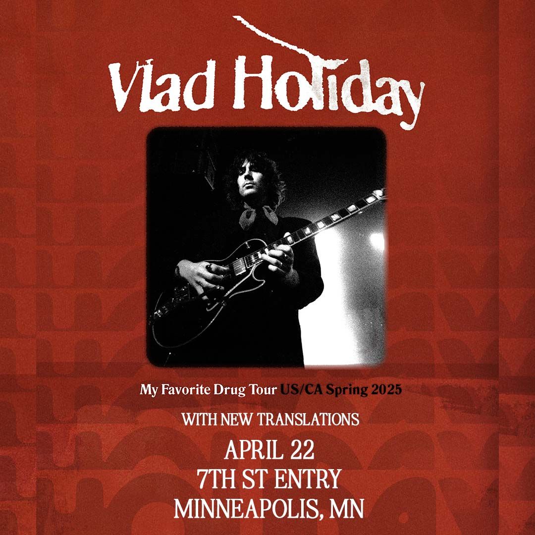 Vlad Holiday, 25 October | Event in Brooklyn | AllEvents
