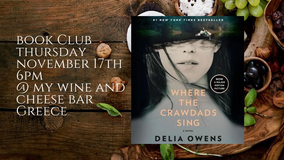 November Open Book Club Meetup!, My Wine and Cheese Bar Greece