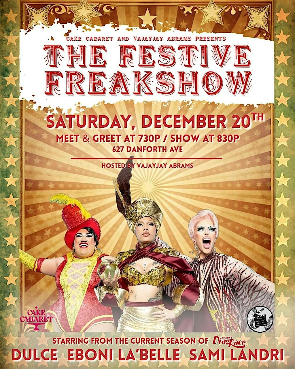 The Festive Freakshow, 20 December | Event in Toronto | AllEvents