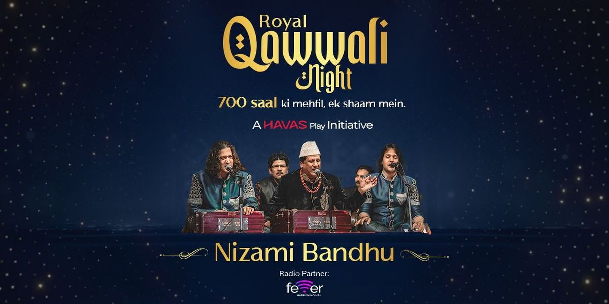 Royal Qawwali Night ft. Nizami Bandhu | Event in New Delhi | AllEvents