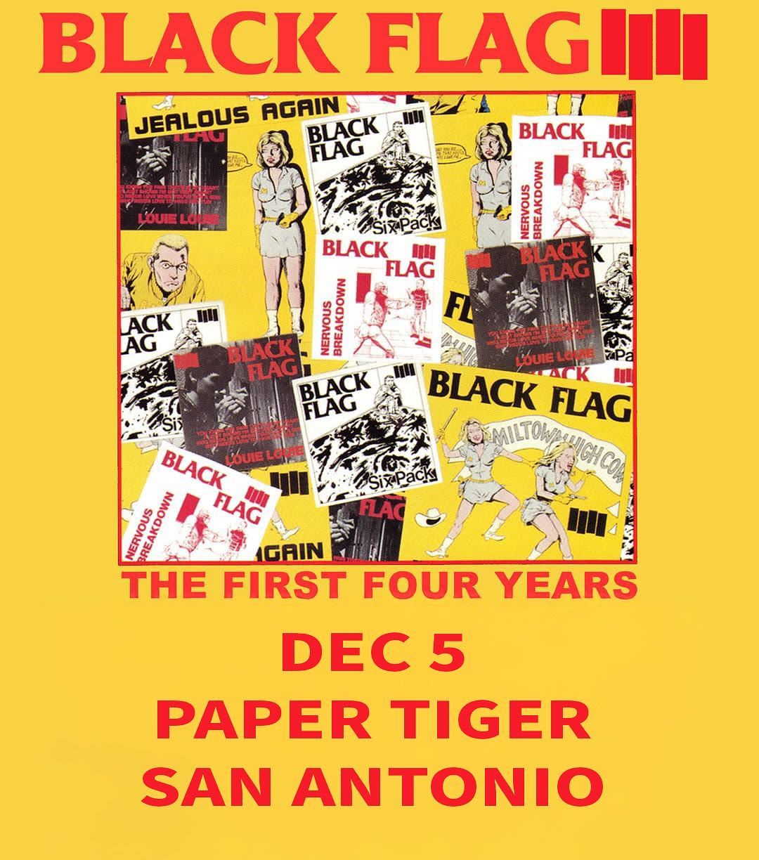 Black Flag at Stage Red, 31 January | Event in Fontana | AllEvents