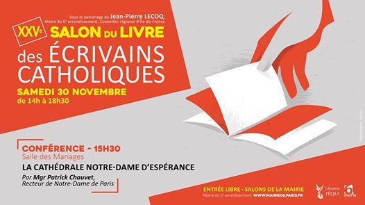 Xxve Salon Du Livre Des Ecrivains Catholiques At Mairie Du 6e