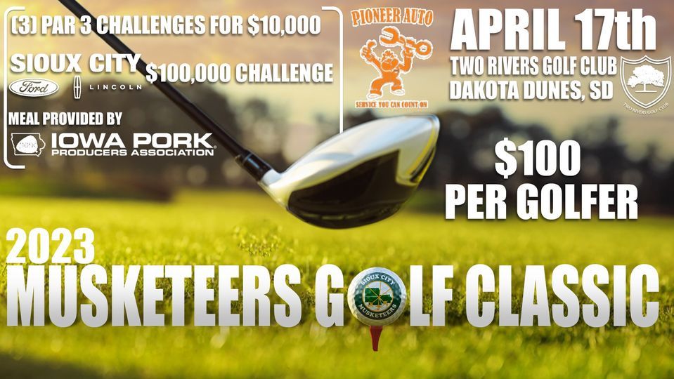 2023 Musketeers Golf Classic Sponsored by Pioneer Auto, Two Rivers