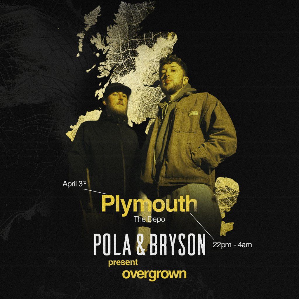 Low pres; Pola & Bryson - Overgrown UK Tour, 3 April | Event in Plymouth | AllEvents