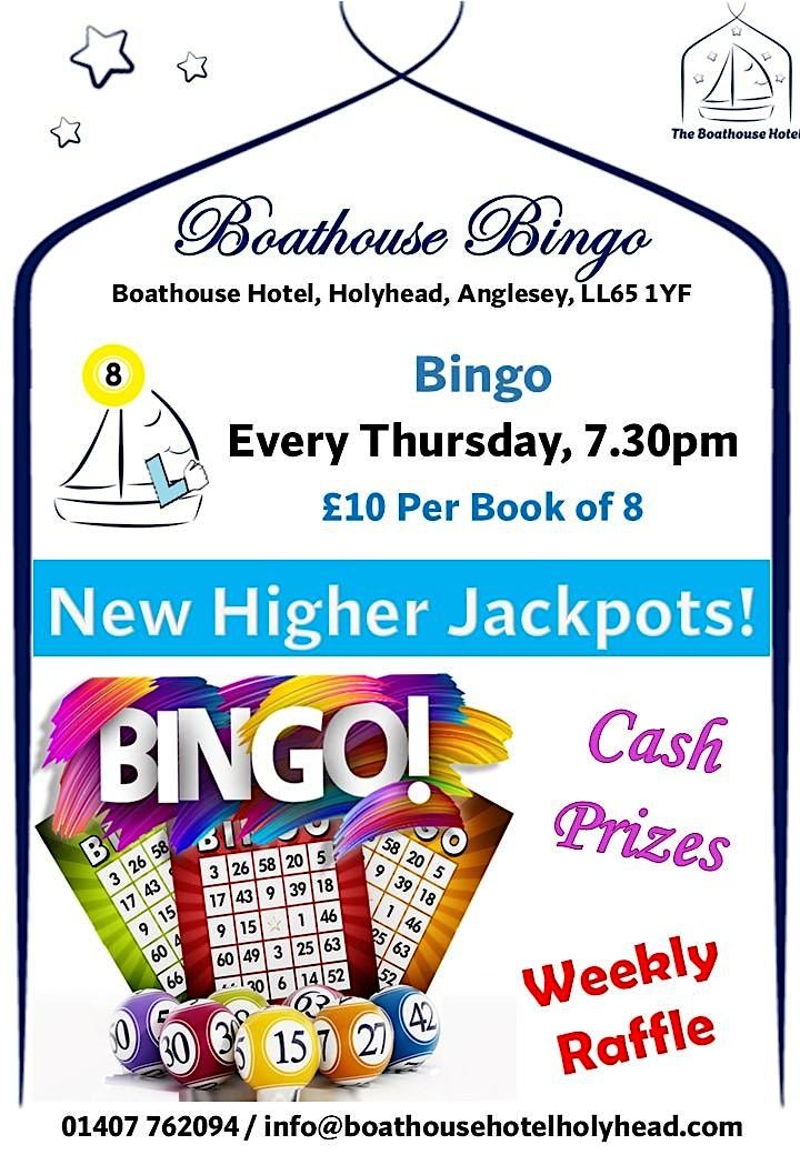 Weekly Boathouse Bingo | Event in Holyhead | AllEvents