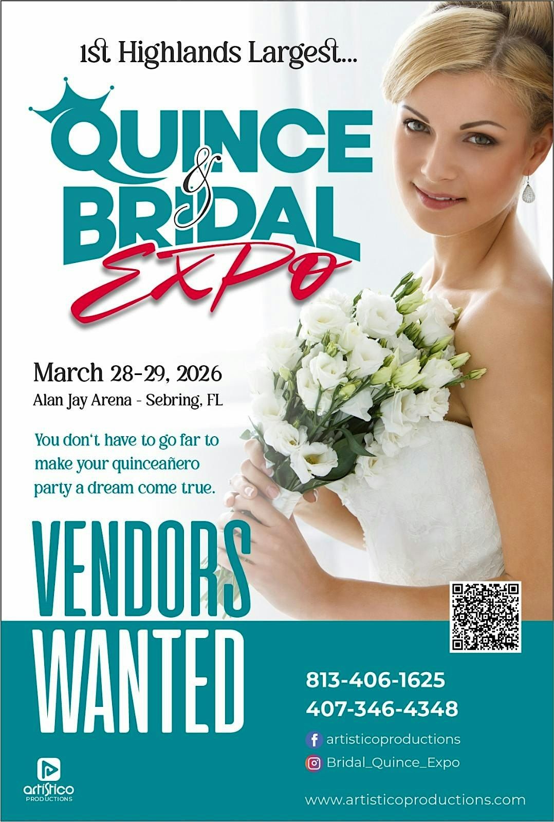 1st. Highland's Quince & Bridal Expo, 28 March | Event in Sebring | AllEvents