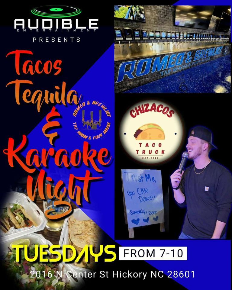 Karaoke with Forrest from Audible Entertainment, Romeo & Brewliet Tap