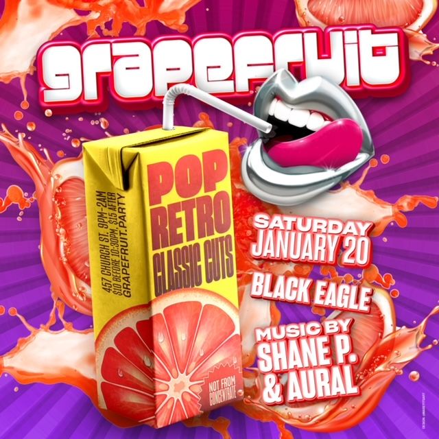 GRAPEFRUIT THE JANUARY EDITION , Black Eagle, Toronto, 20 January to