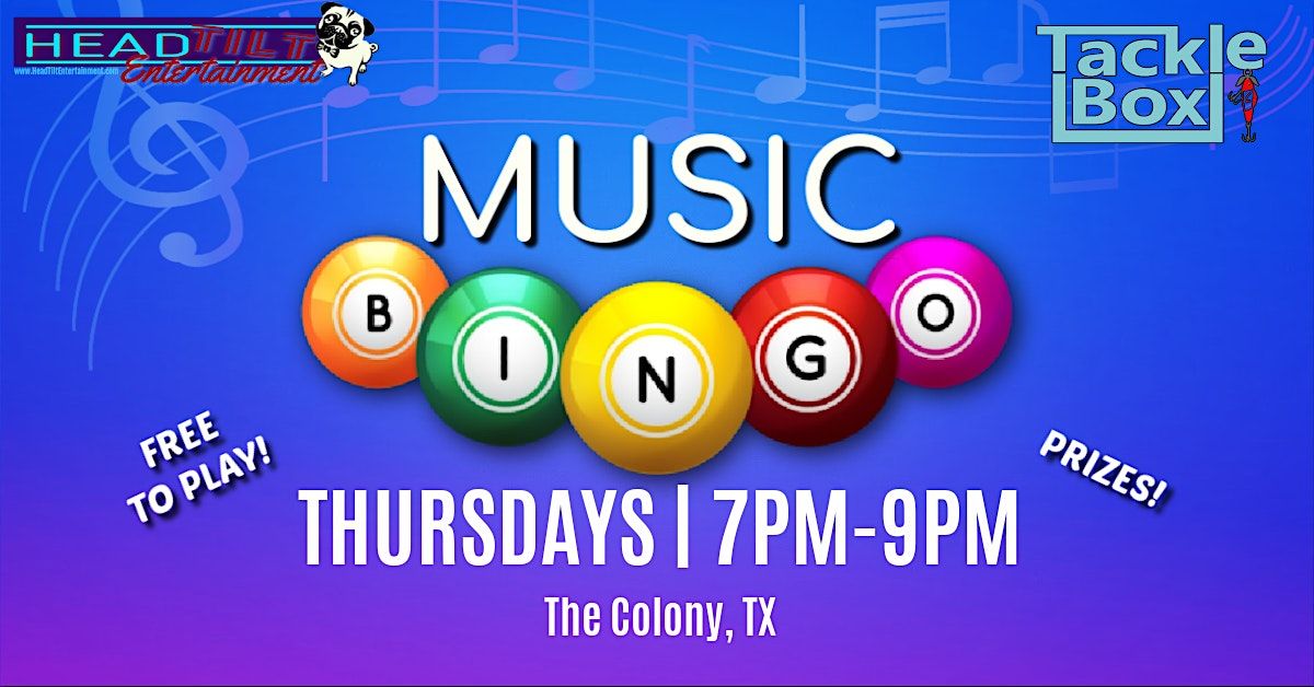 Music Bingo at The Tackle Box Seafood | Event in The Colony | AllEvents