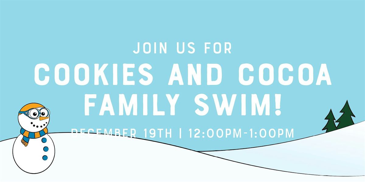 Cookies and Cocoa Family Swim, 19 December | Event in West Chester Township | AllEvents