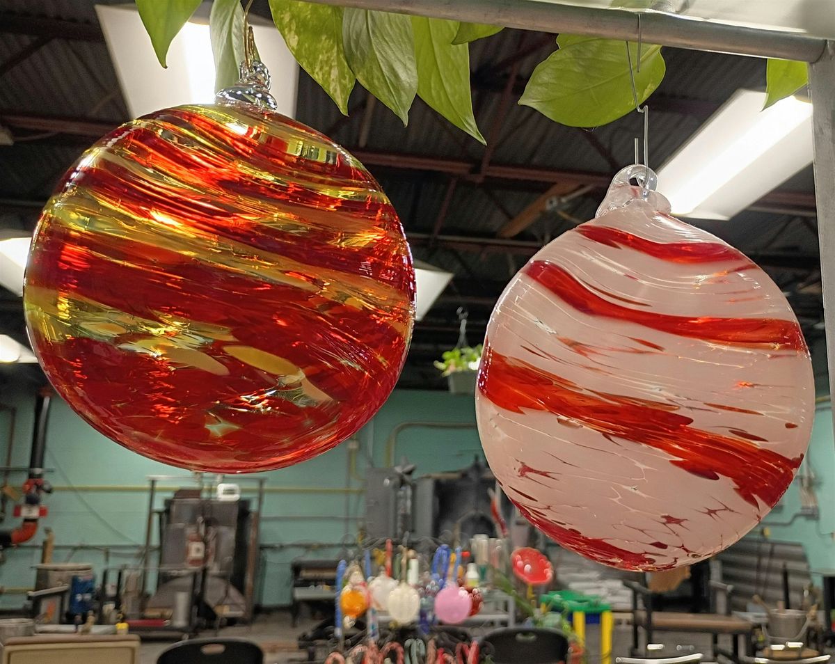 Yum of CandyCane-style suncatcher!...twisted...then blown! haha, 21 December | Event in Indianapolis | AllEvents