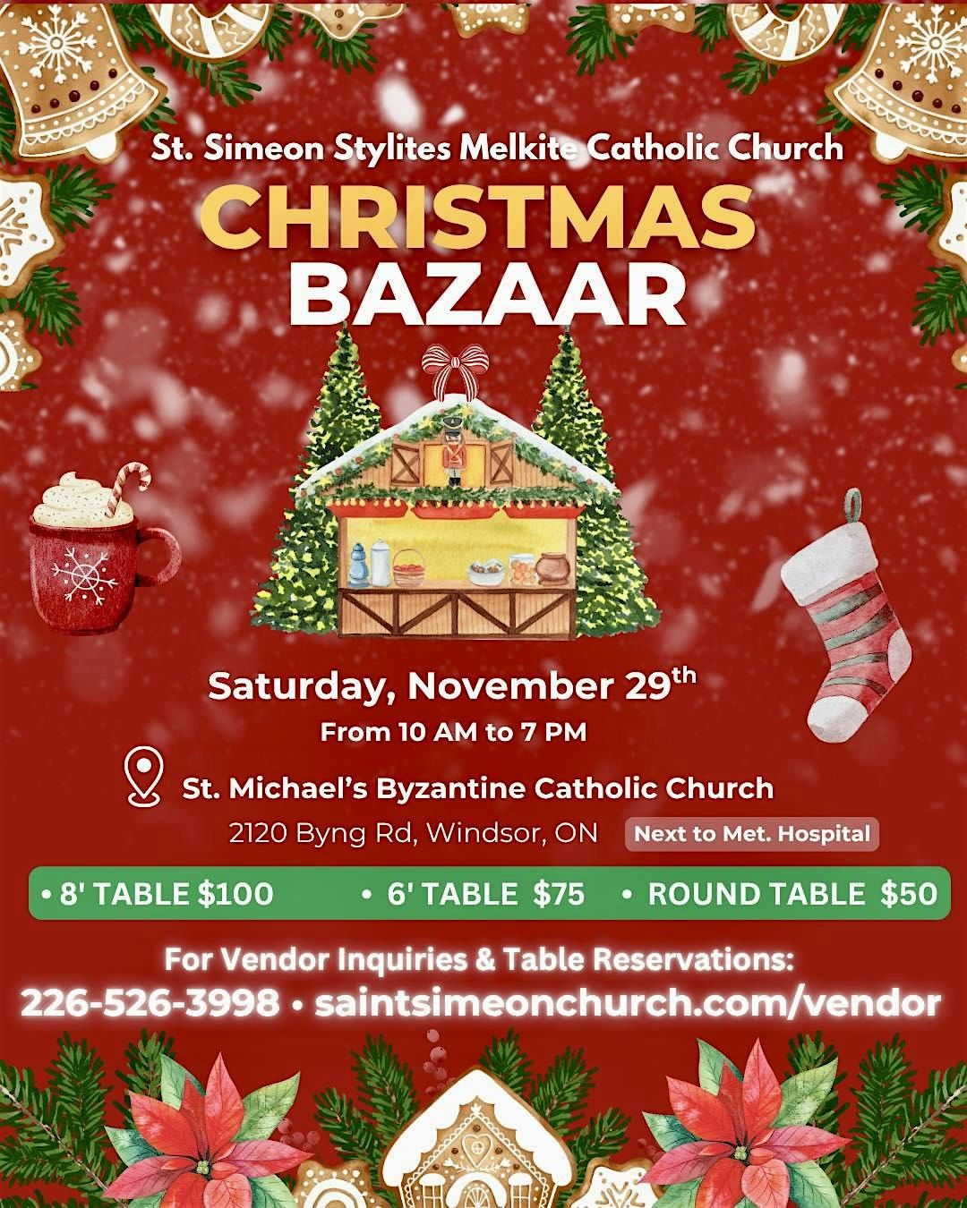 Christmas Bazaar, 29 November | Event in Windsor | AllEvents
