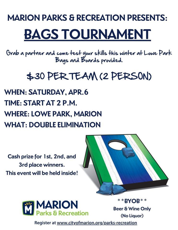 Marion Bags Tournament, 4500 N 10th St Marion, IA, United States, Iowa