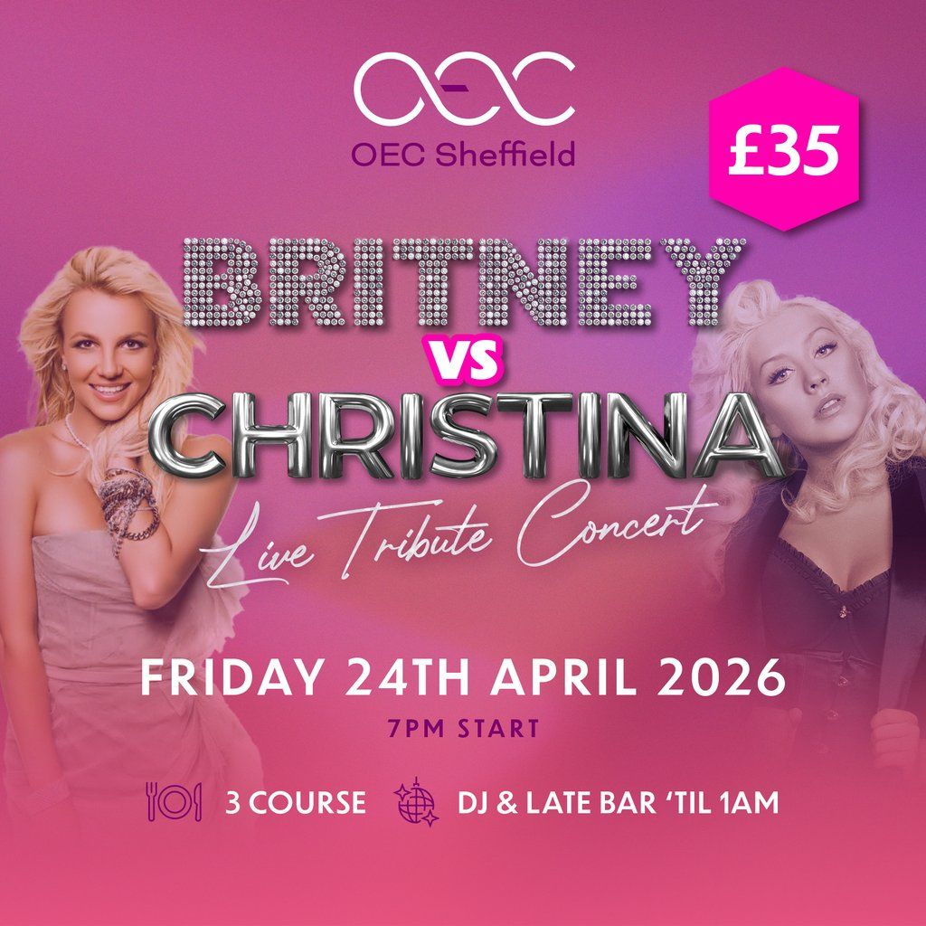 Britney vs Christina, 24 April | Event in Sheffield | AllEvents
