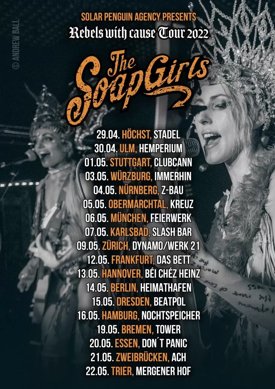 The Soap Girls at Empire Underground, 12 June | Event in Albany | AllEvents