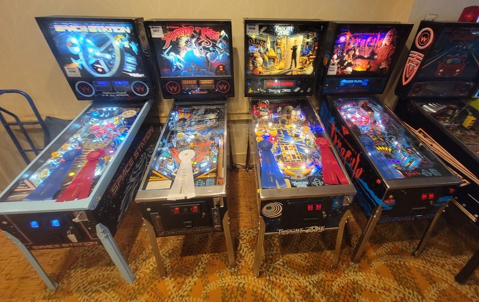 Pinball Tournament Flip A Coin Arcade Bar at Bite Me Cake Company