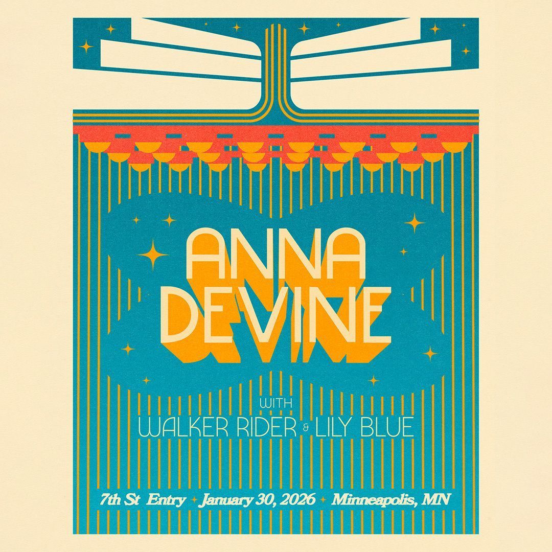 Anna Devine, 29 January | Event in Minneapolis | AllEvents