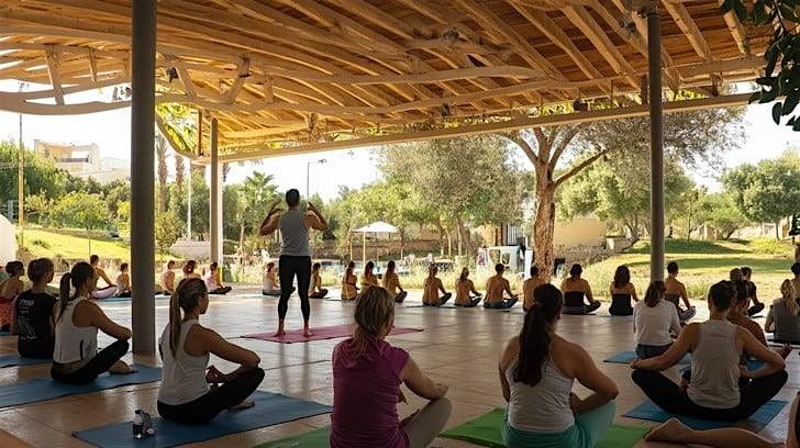 Post-Feast Flow: Community Yoga at the Pavilion, 29 November | Event in Houston | AllEvents