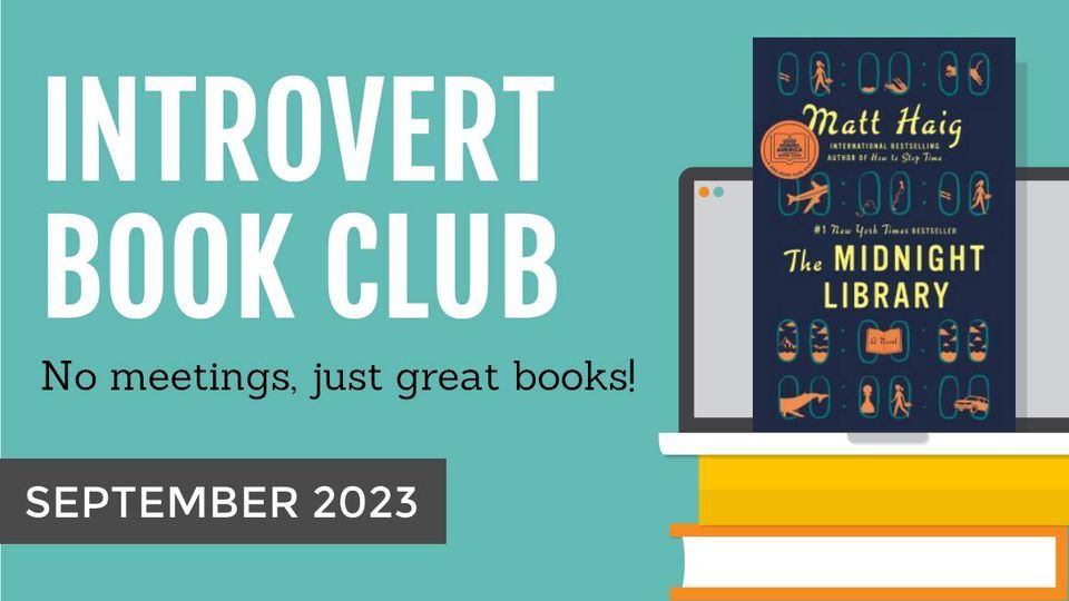 Introvert Book Club, Newton Public Library Iowa, September 1 2023 AllEvents.in