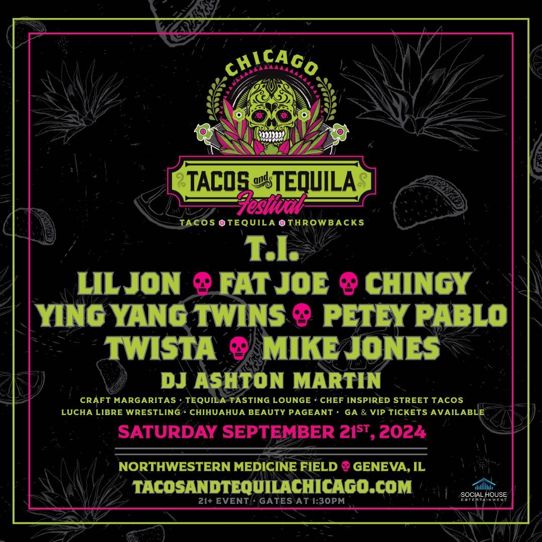 Tacos and Tequila Festival Chicago at Northwestern Medicine Field, 20 September | Event in Geneva | AllEvents