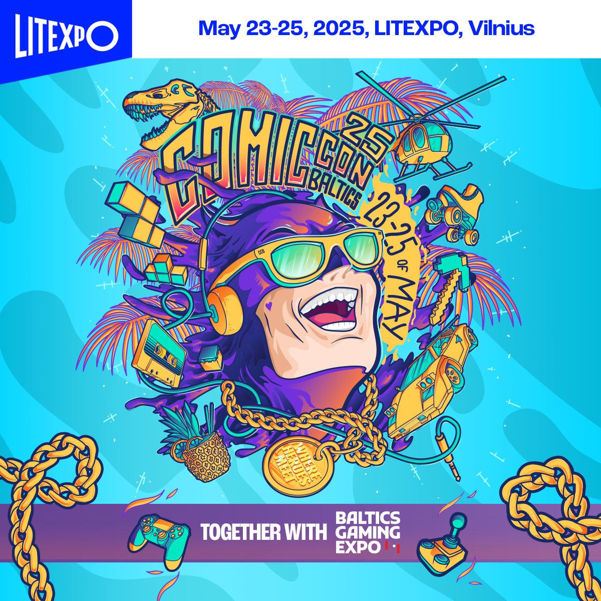 COMIC CON BALTICS 2025, 23 May | Event in Vilnius | AllEvents