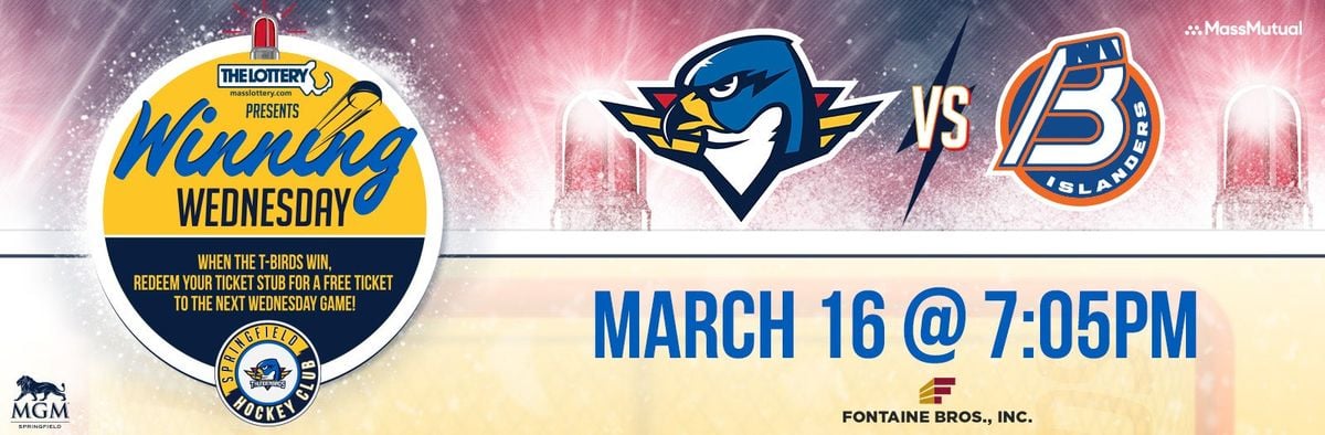 Springfield Thunderbirds vs. Utica Comets, 20 November | Event in Springfield | AllEvents