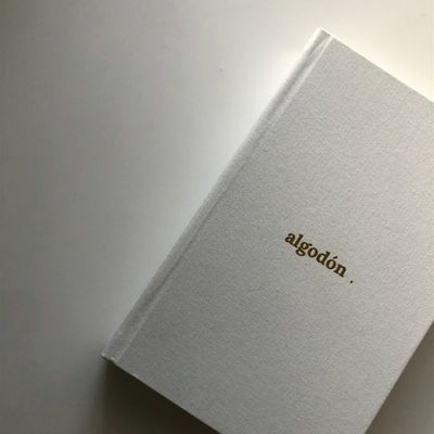 the algodón book . logo