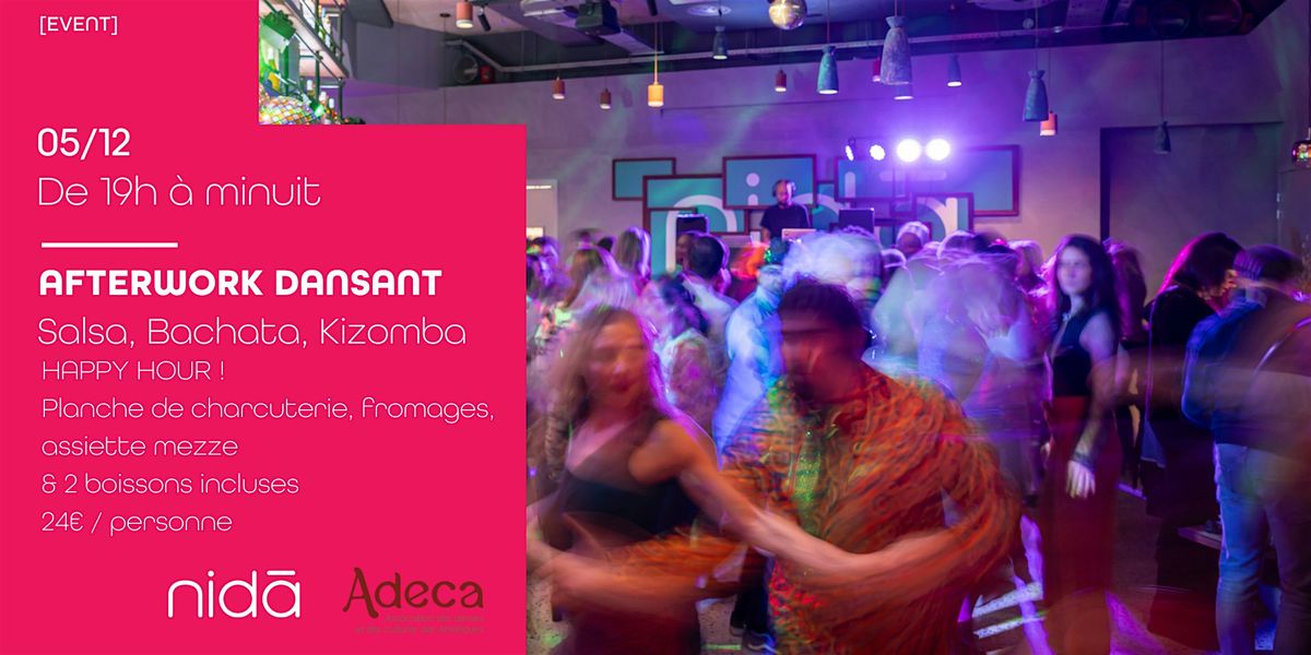 Afterwork dansant, 5 December | Event in Issy-les-Moulineaux | AllEvents