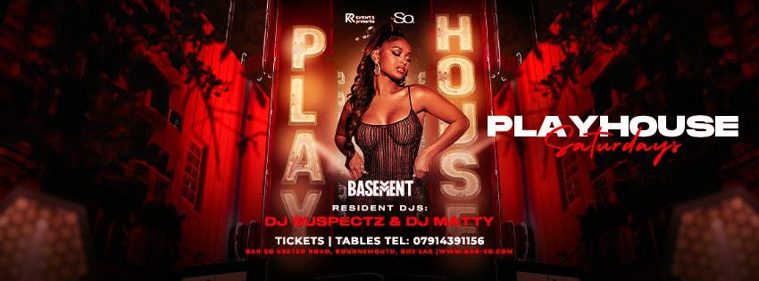 Playhouse Saturdays (FRESHERS WEEK 2)🧸 @ Bar So Bournemouth  , 4 October | Event in Bournemouth | AllEvents