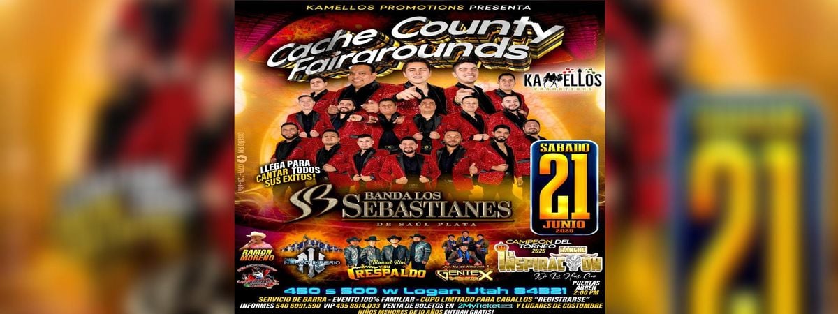 BANDA LOS SEBASTIANES DE SAUL PLATA, BANDA NUEVO IMPERIO & MAS | Event in Logan | AllEvents