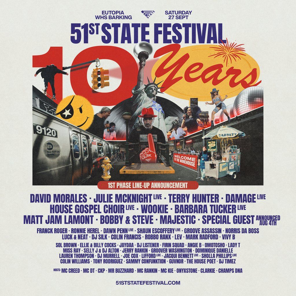 51st State Festival 2025 presents Riverside Sessions, 27 September | Event in Barking | AllEvents