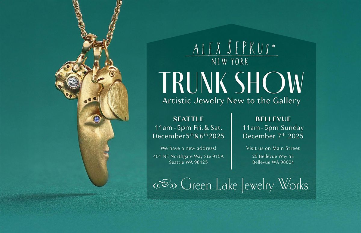 Alex Sepkus Trunk Show, 5 December | Event in Seattle | AllEvents