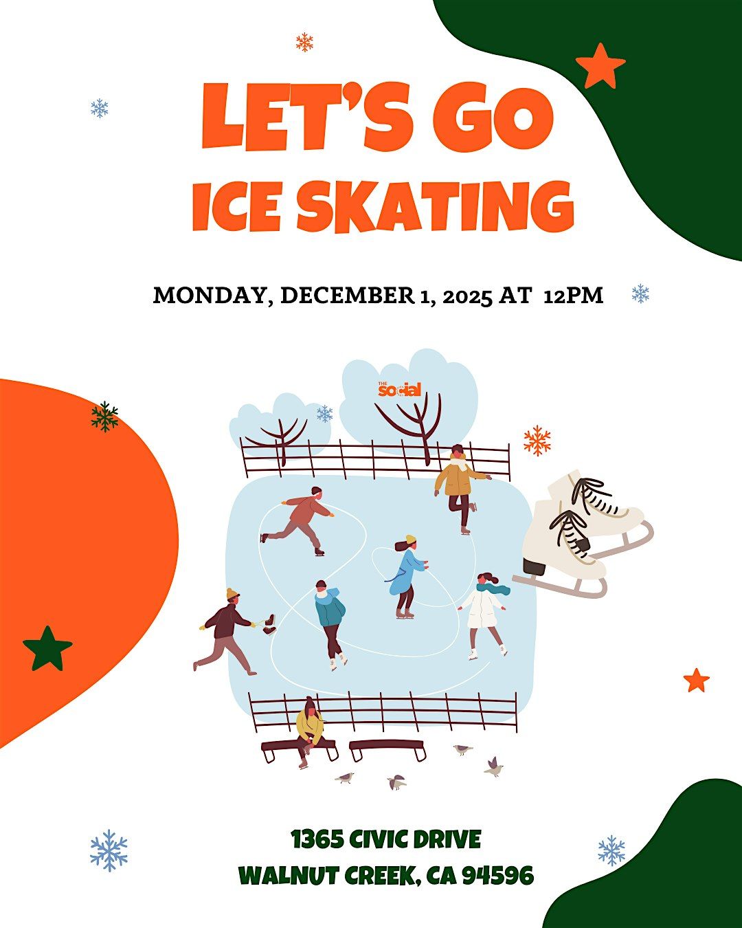 Ice Skating, 1 December | Event in Walnut Creek | AllEvents