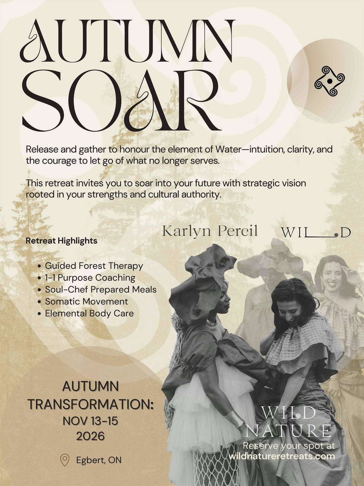 Sistertalk Retreats - AUTUMN TRANSFORMATION: WATER Element Retreat, 13 November | Event in Egbert | AllEvents