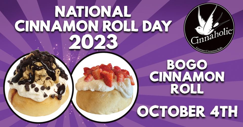 National Cinnamon Roll Day BOGO at Cinnaholic!, Cinnaholic (London), 4