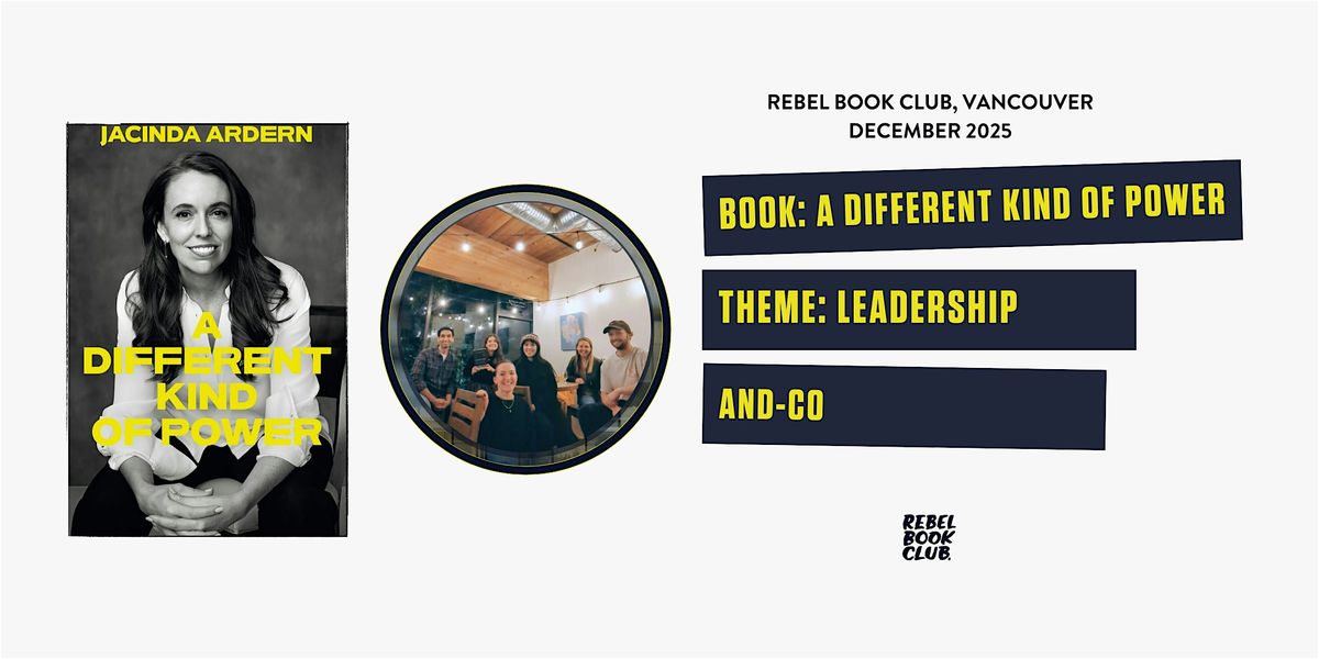 Rebel Book Club Vancouver x LEADING, 16 December | Event in Vancouver | AllEvents