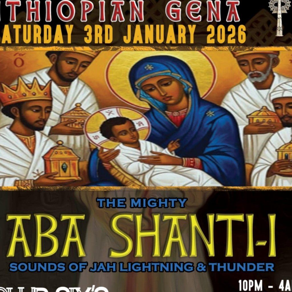 Dub School Ithiopuan Gena Sat 3rd Jan' 2026 Aba Shanti-i in sess, 3 January | Event in Bedford | AllEvents