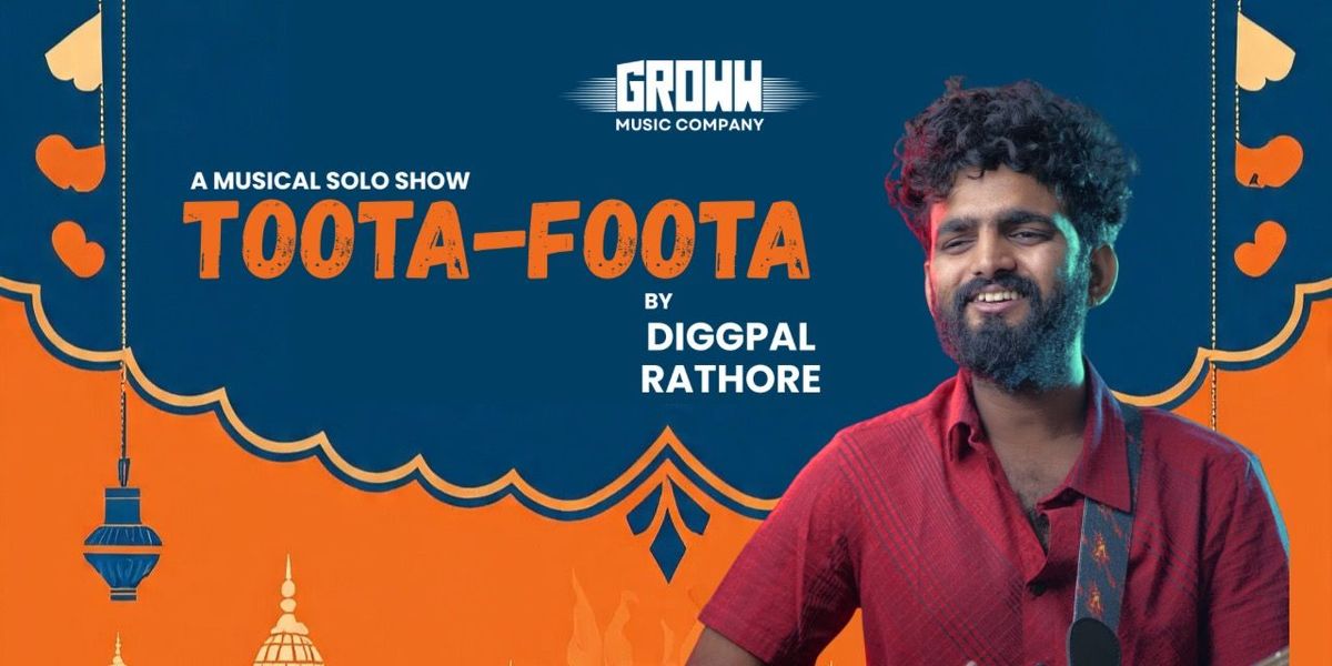 Toota Foota ft. Diggpal Rathore, 14 September | Event in Mumbai | AllEvents