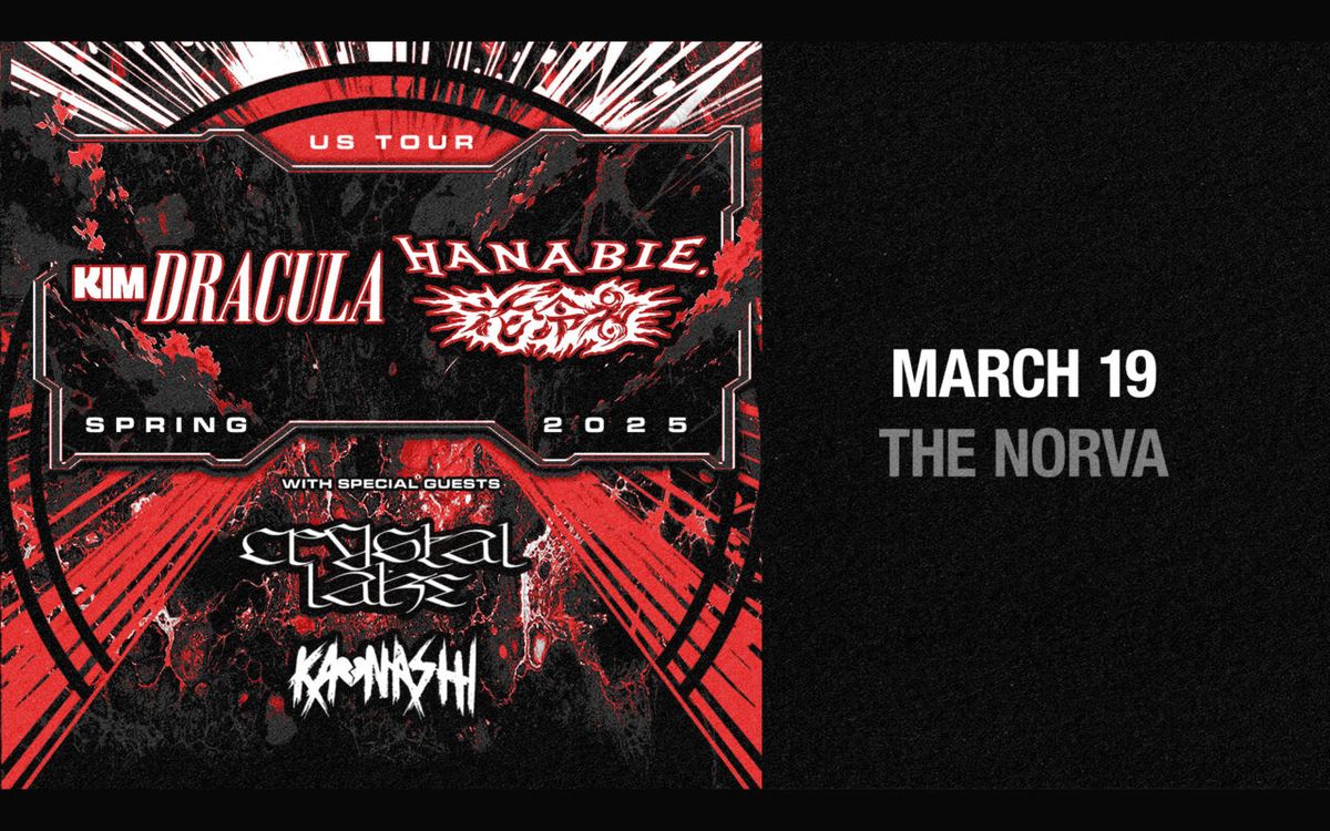 Kim Dracula and Hanabie at The Ritz Raleigh, The Ritz Raleigh, 20 March ...