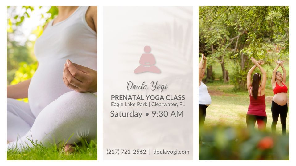 Prenatal Yoga Class w/ Expert Doula Clearwater, FL, Eagle Lake Park