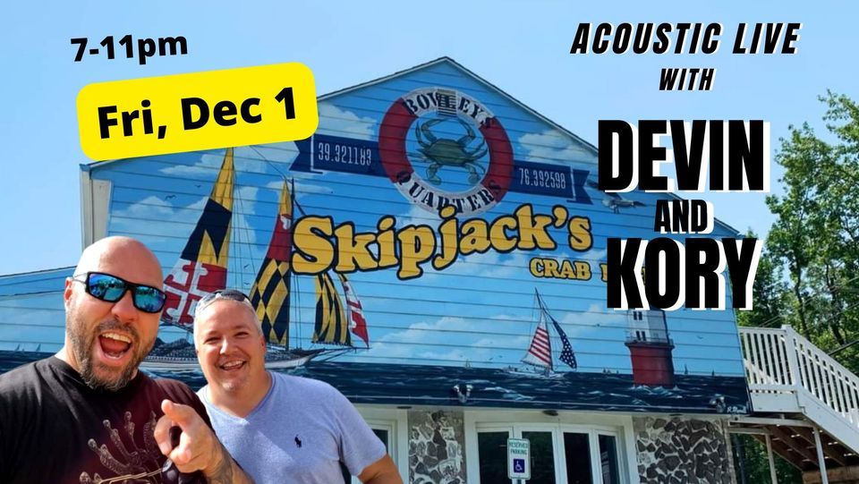 Devin and Kory at Skipjacks Crab Deck! , Skipjack's Crab Deck, Middle