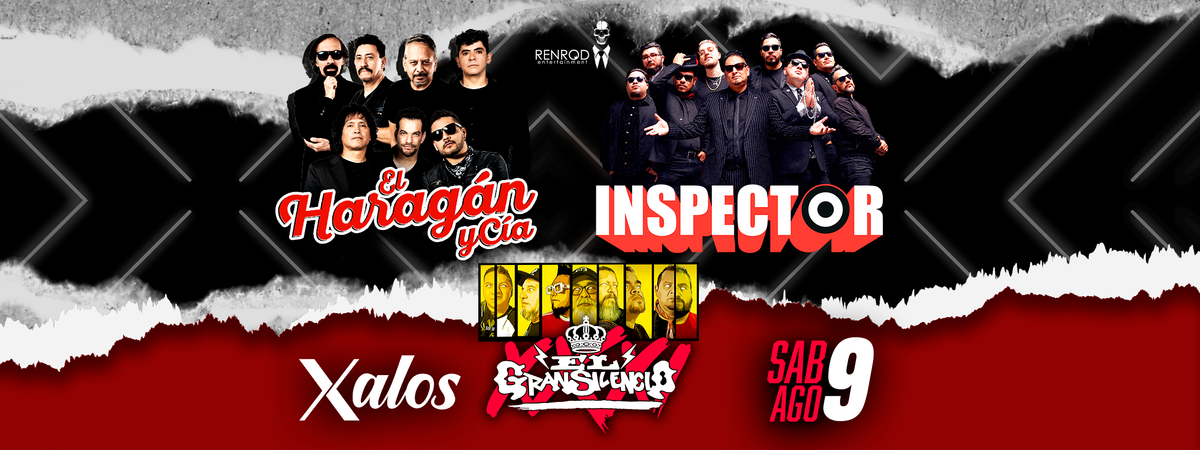EL HARAGAN, INSPECTOR Y EL GRAN SILENCIO EN ANAHEIM, 9 August | Event in Anaheim | AllEvents