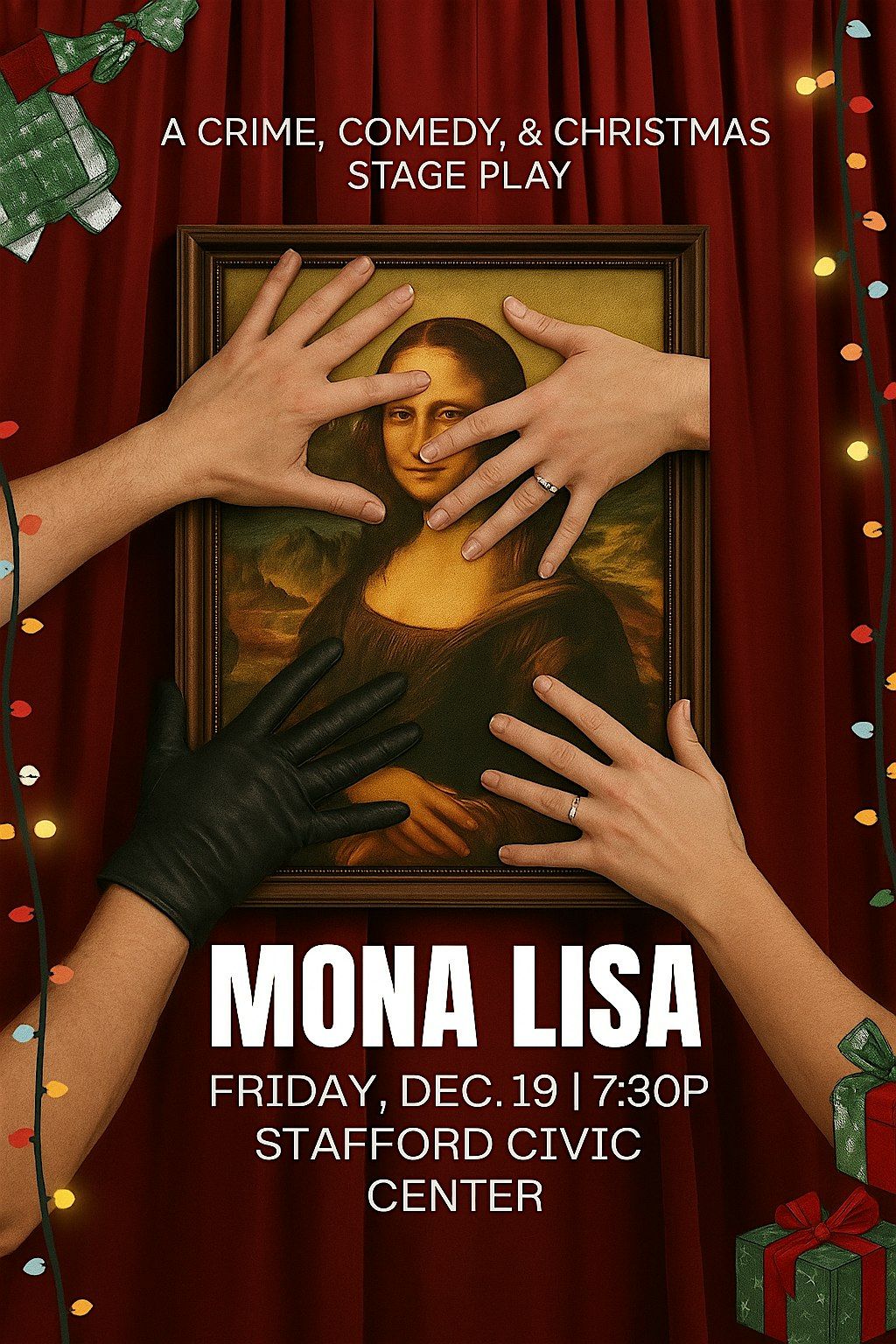 Mona Lisa Stage Play, 19 December | Event in Stafford | AllEvents