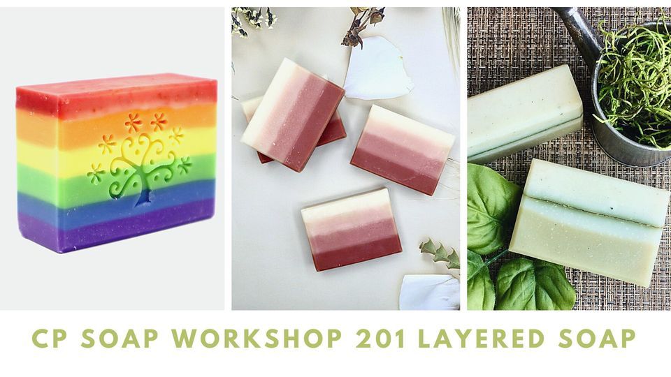 Cold Process Soap 201Layered Soap Basic, Jade Soap Shop, Lutz