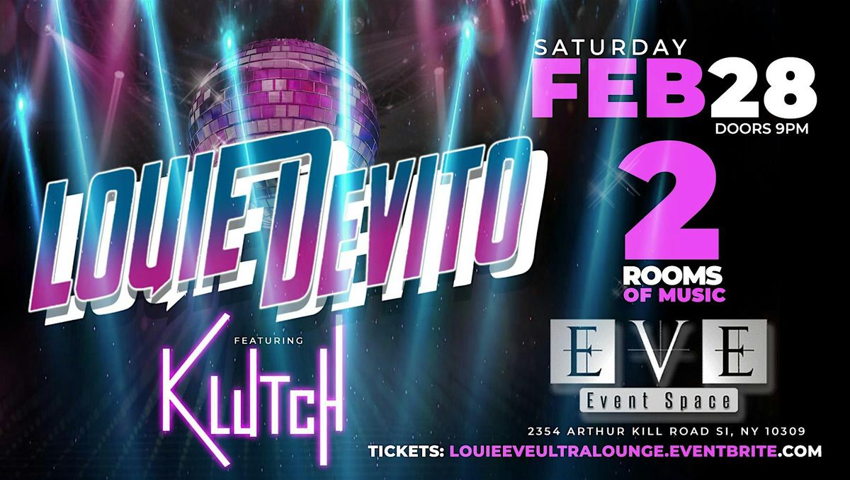 Louie DeVito @ Eve Ultra Lounge, 28 February | Event in Staten Island | AllEvents
