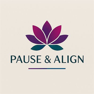 Pause and Align logo
