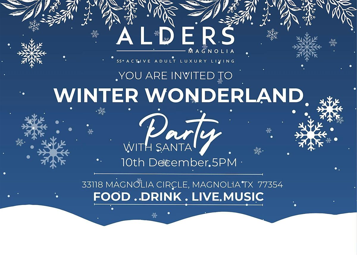 Winter Wonderland with Santa and Live Music by Jimmie Hunter, 10 December | Event in Magnolia | AllEvents