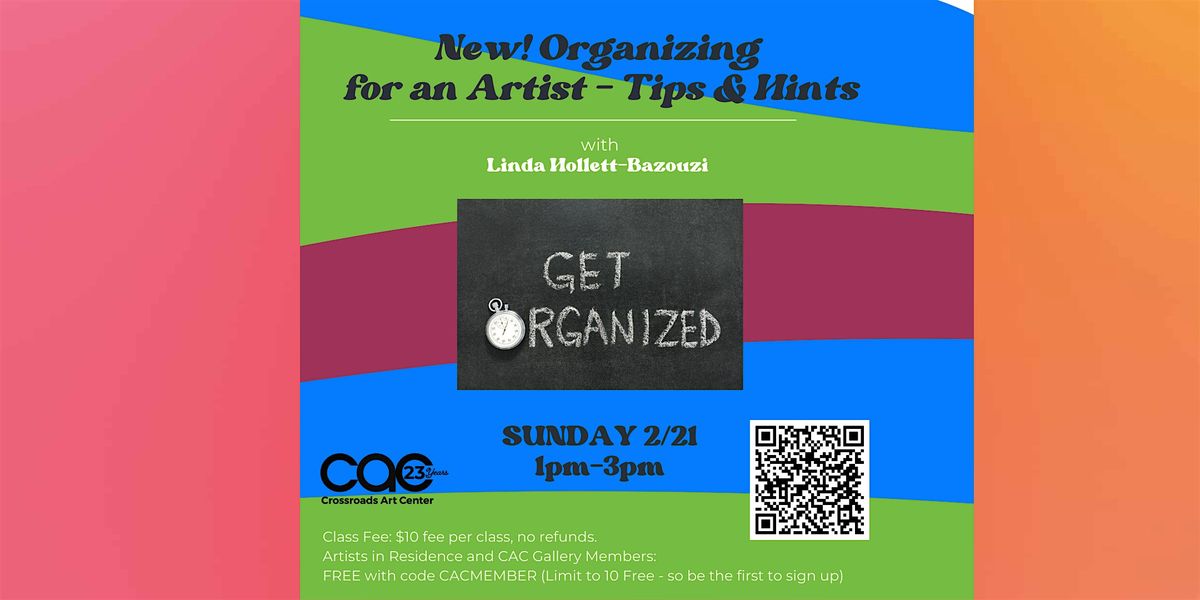 Organizing for an Artist - Tips & Hints, 21 February | Event in Richmond | AllEvents