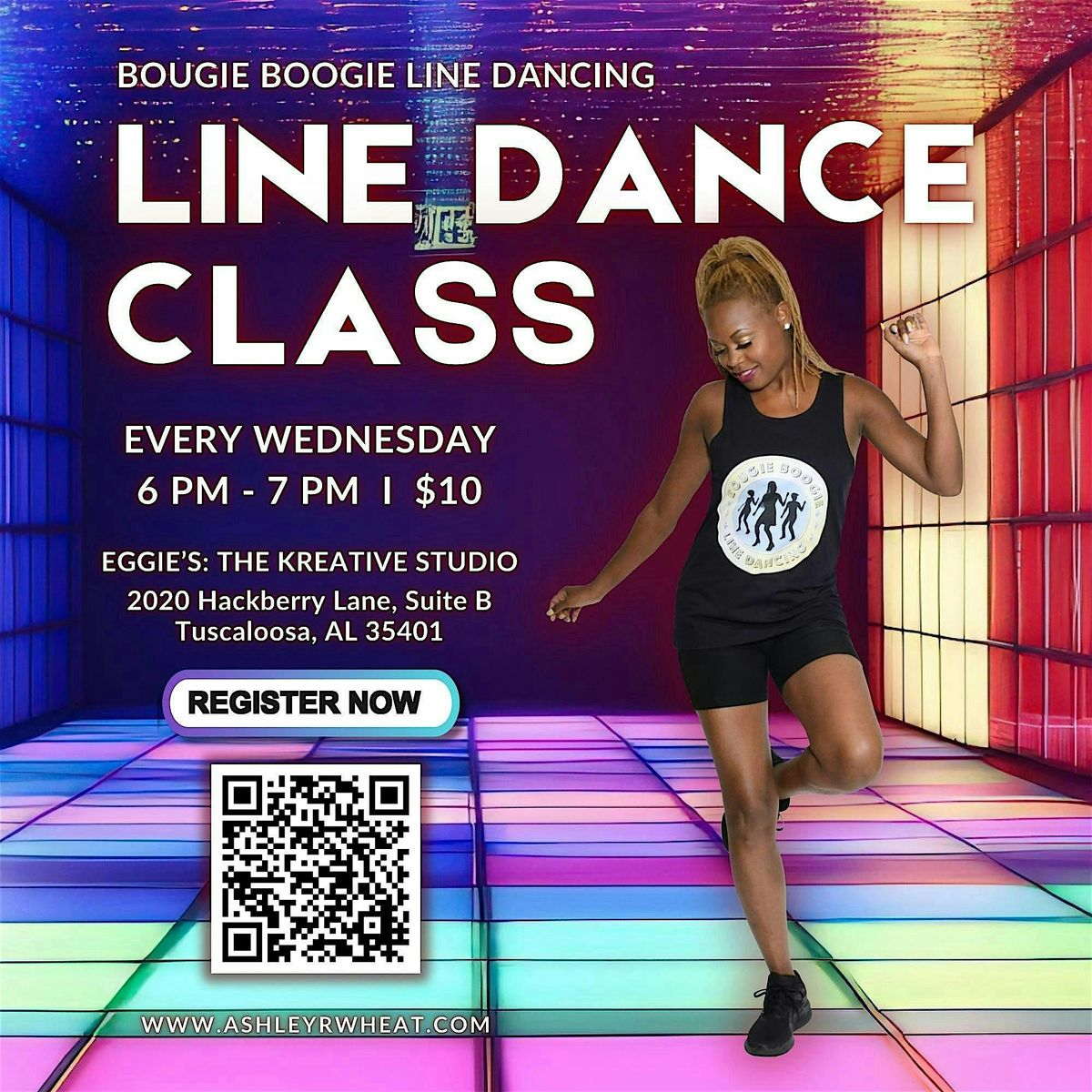 Control Line Event Line Dance Class, Eggie's: The Kreative Studio, Tuscaloosa | AllEvents